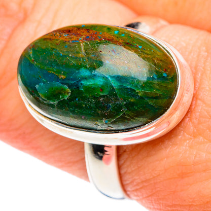Peruvian Opal Rings handcrafted by Ana Silver Co - RING89677
