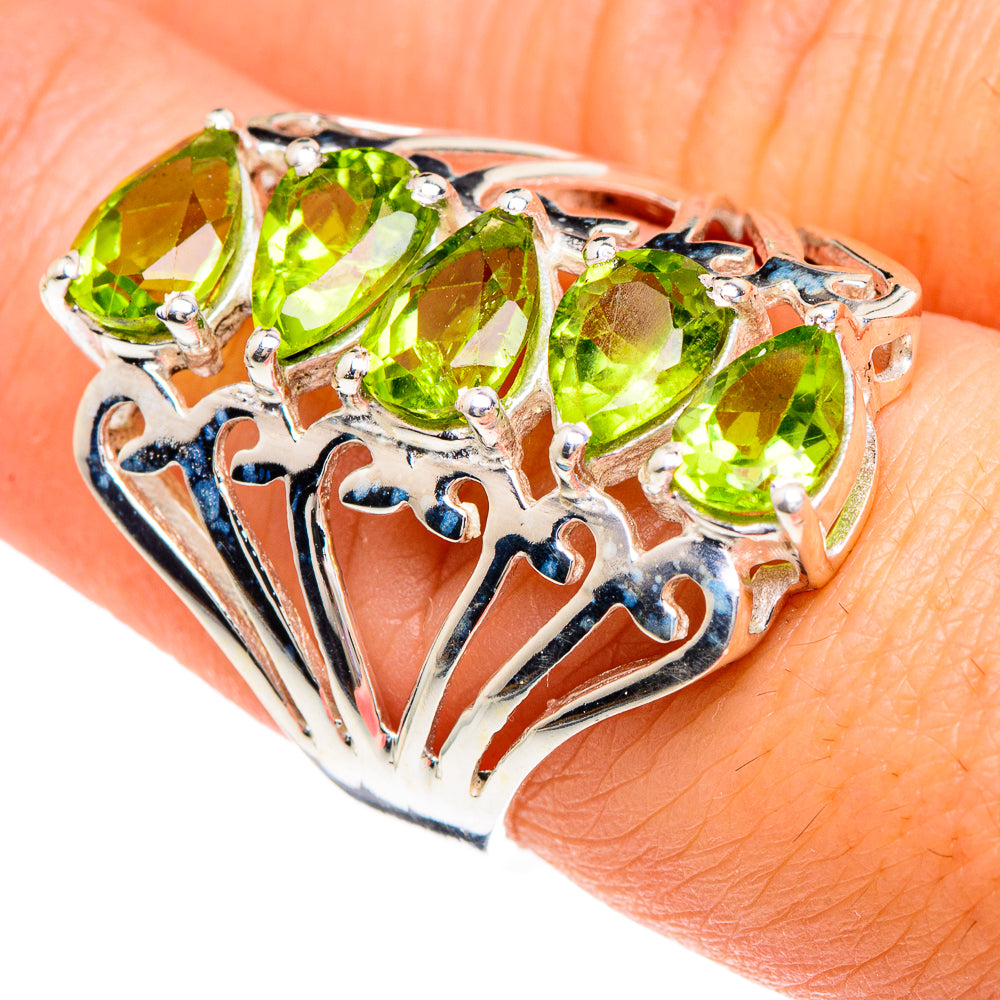 Peridot Rings handcrafted by Ana Silver Co - RING89683