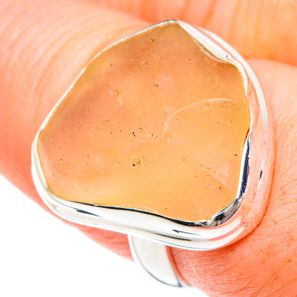 Libyan Glass Rings handcrafted by Ana Silver Co - RING89688