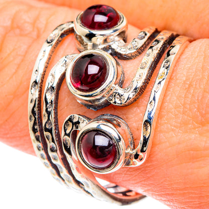 Garnet Rings handcrafted by Ana Silver Co - RING89694