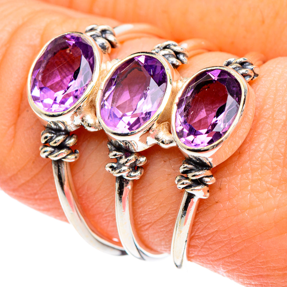 Amethyst Rings handcrafted by Ana Silver Co - RING89695