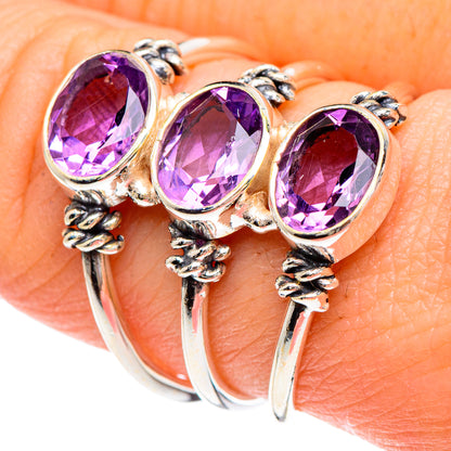 Amethyst Rings handcrafted by Ana Silver Co - RING89695