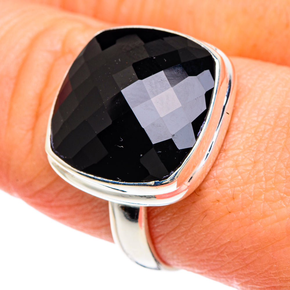 Black Onyx Rings handcrafted by Ana Silver Co - RING89701