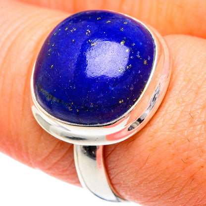 Lapis Lazuli Rings handcrafted by Ana Silver Co - RING89712