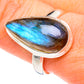Labradorite Rings handcrafted by Ana Silver Co - RING89714