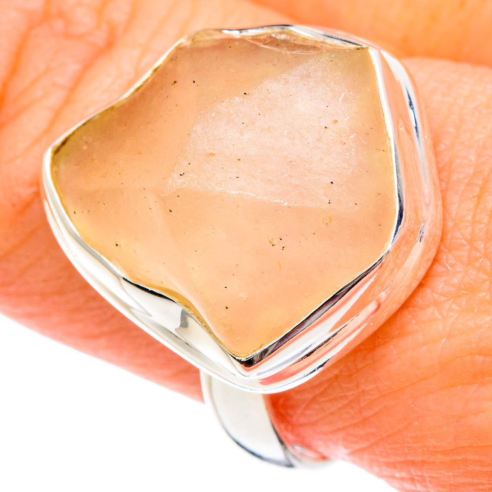 Libyan Glass Rings handcrafted by Ana Silver Co - RING89723