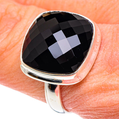 Black Onyx Rings handcrafted by Ana Silver Co - RING89734