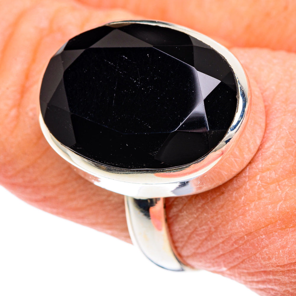 Black Onyx Rings handcrafted by Ana Silver Co - RING89735