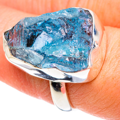 Aqaumarine Rings handcrafted by Ana Silver Co - RING89750
