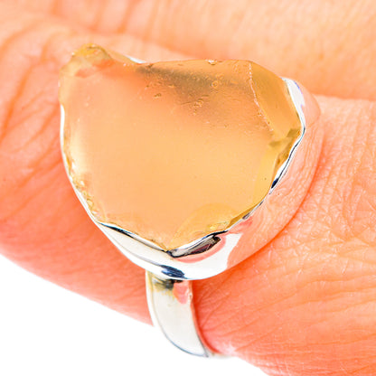 Libyan Glass Rings handcrafted by Ana Silver Co - RING89758