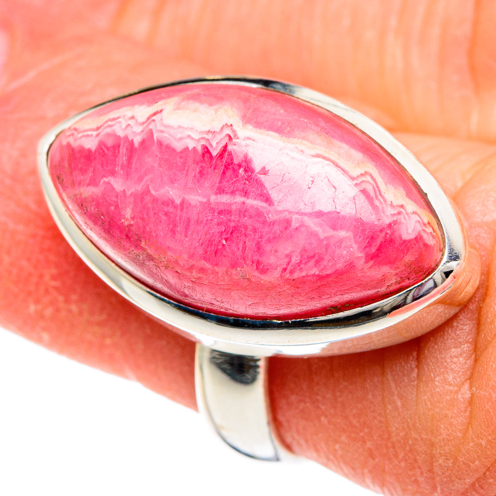 Rhodochrosite Rings handcrafted by Ana Silver Co - RING89762