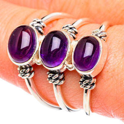 Amethyst Rings handcrafted by Ana Silver Co - RING89764