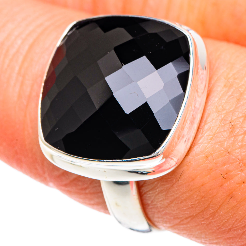 Black Onyx Rings handcrafted by Ana Silver Co - RING89768