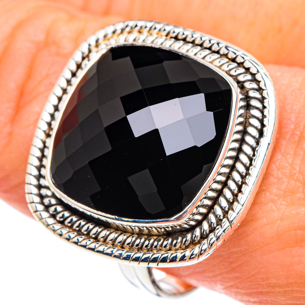 Black Onyx Rings handcrafted by Ana Silver Co - RING89769