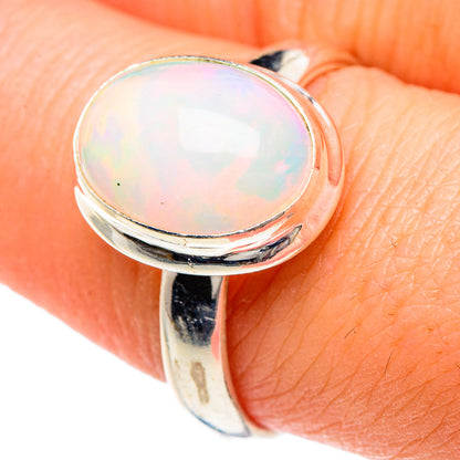 Ethiopian Opal Rings handcrafted by Ana Silver Co - RING89772