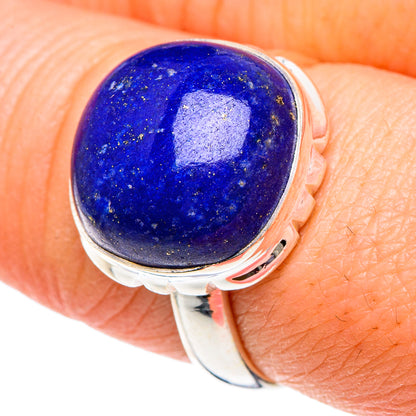 Lapis Lazuli Rings handcrafted by Ana Silver Co - RING89778