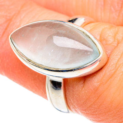 Aqua Chalcedony Rings handcrafted by Ana Silver Co - RING89781