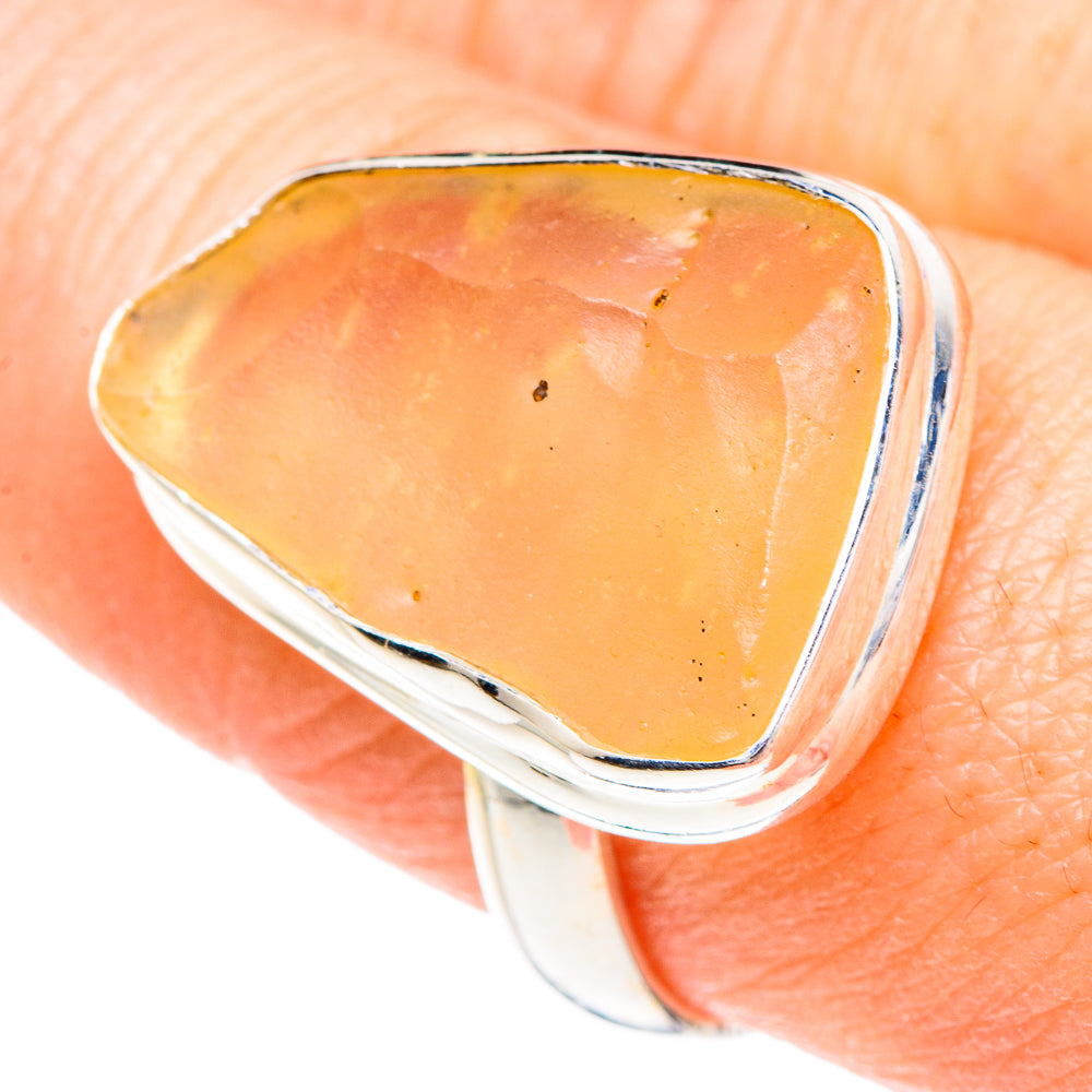 Libyan Glass Rings handcrafted by Ana Silver Co - RING89790