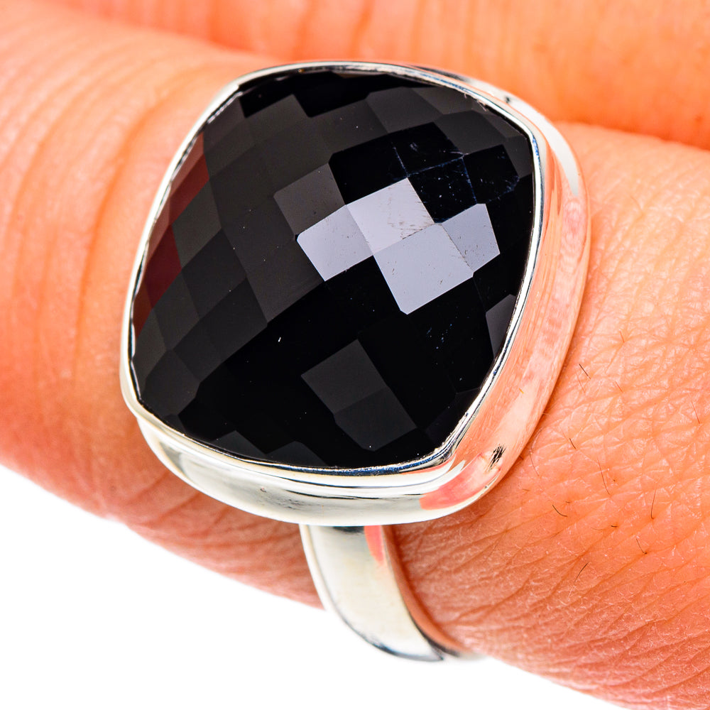 Black Onyx Rings handcrafted by Ana Silver Co - RING89799