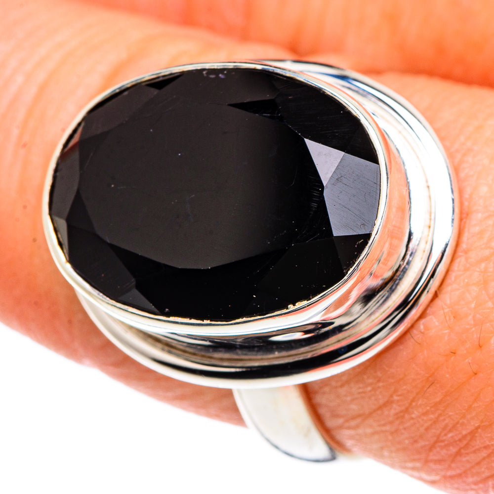 Black Onyx Rings handcrafted by Ana Silver Co - RING89800