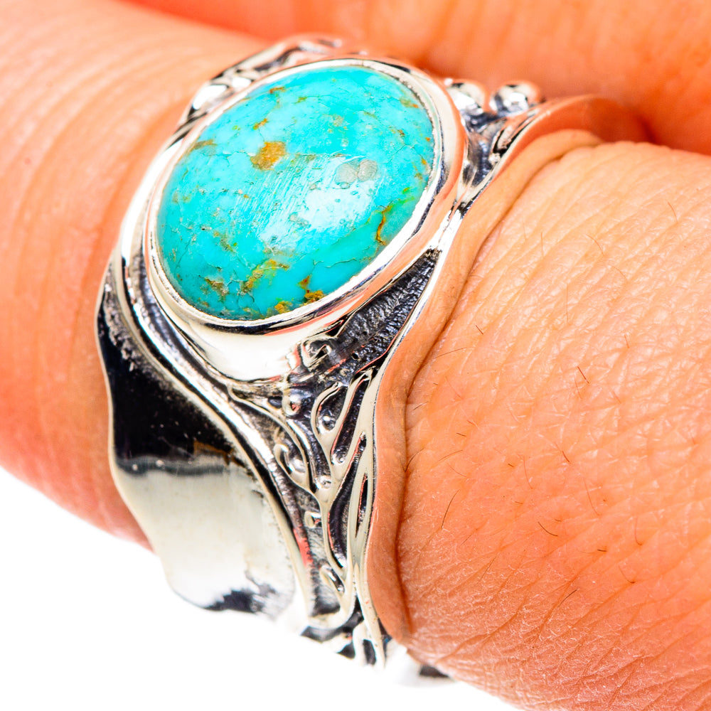 Chrysocolla Rings handcrafted by Ana Silver Co - RING89812