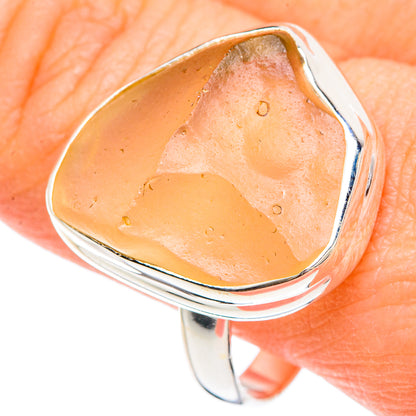 Libyan Glass Rings handcrafted by Ana Silver Co - RING89822