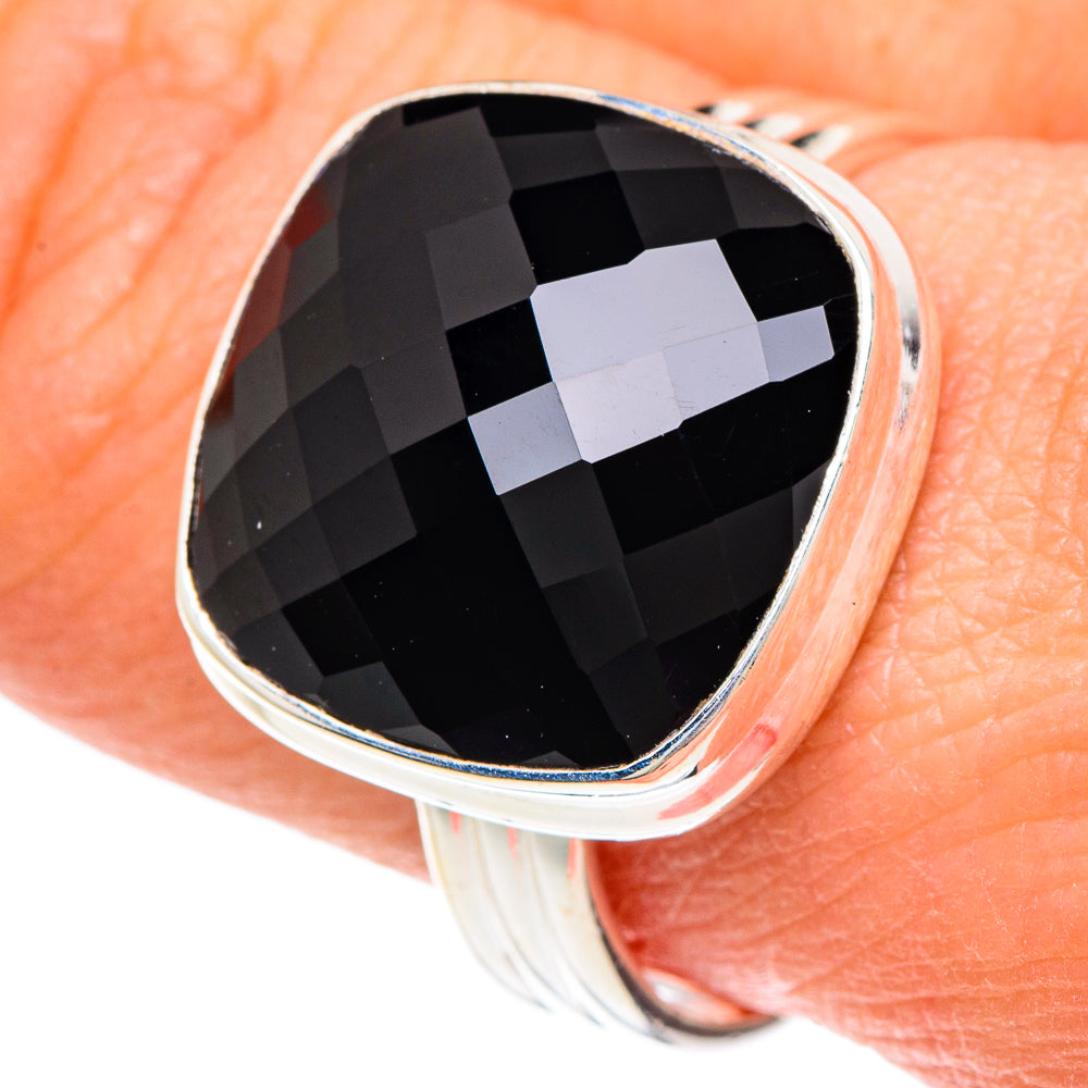 Black Onyx Rings handcrafted by Ana Silver Co - RING89831