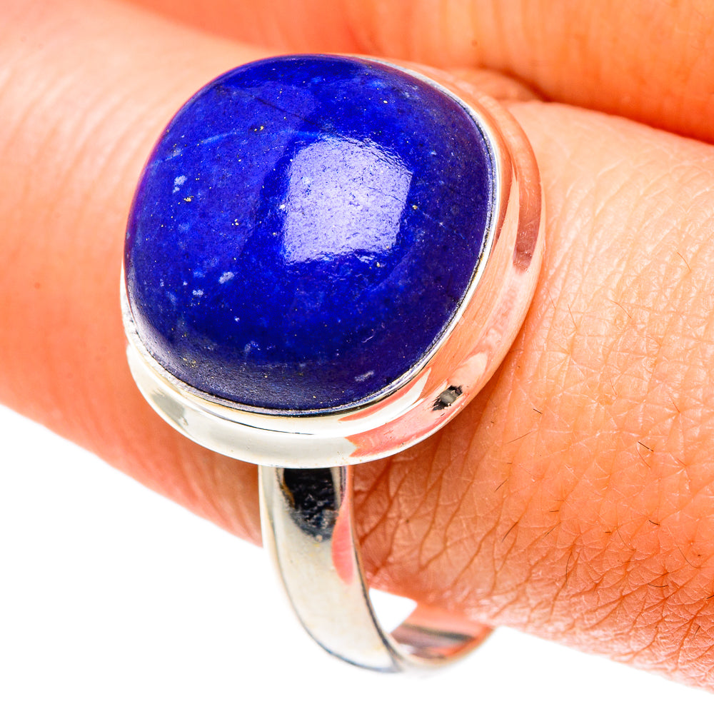 Lapis Lazuli Rings handcrafted by Ana Silver Co - RING89842