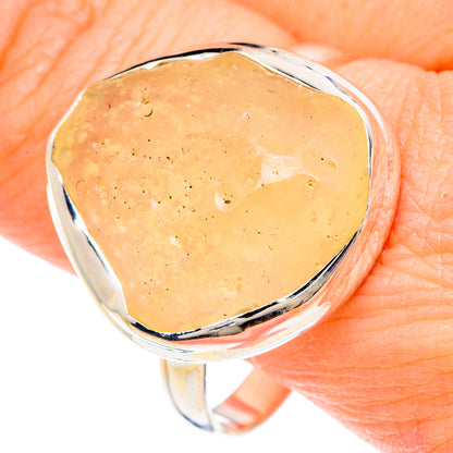 Libyan Glass Rings handcrafted by Ana Silver Co - RING89853