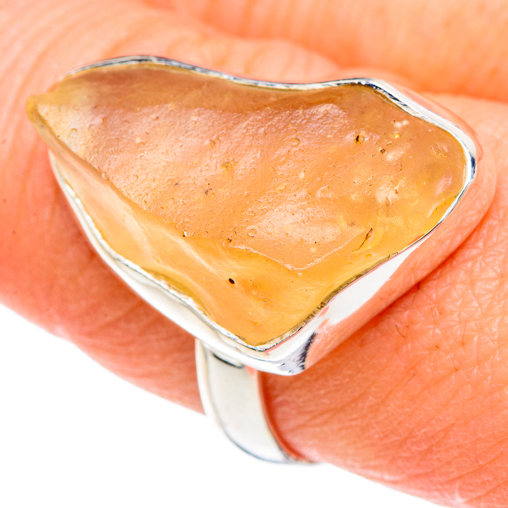 Libyan Glass Rings handcrafted by Ana Silver Co - RING89854