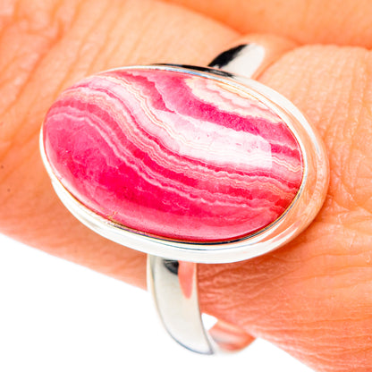 Rhodochrosite Rings handcrafted by Ana Silver Co - RING89859