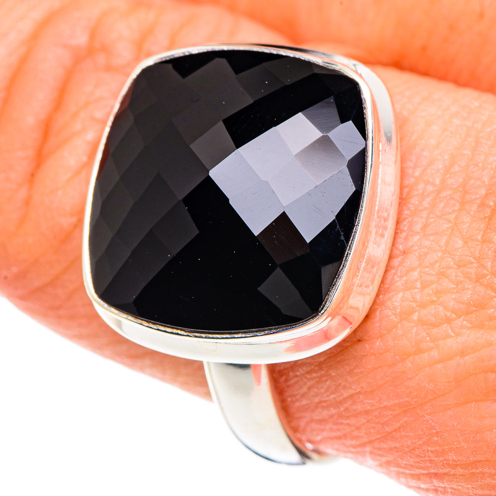 Black Onyx Rings handcrafted by Ana Silver Co - RING89863