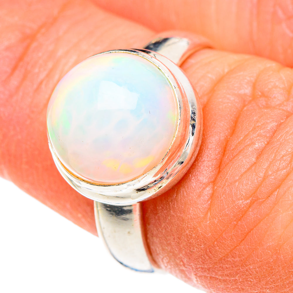 Ethiopian Opal Rings handcrafted by Ana Silver Co - RING89866