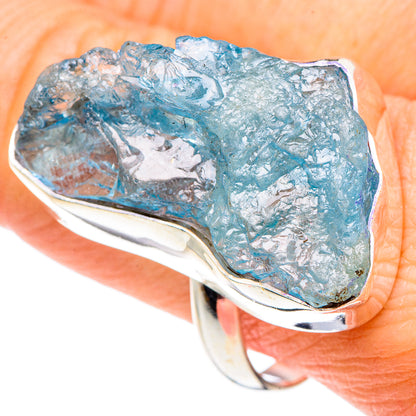 Aquamarine Rings handcrafted by Ana Silver Co - RING89877