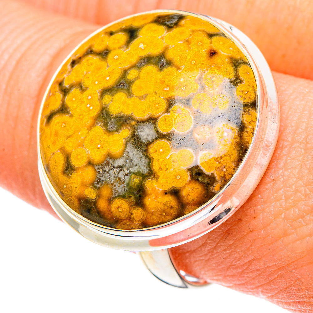Ocean Jasper Rings handcrafted by Ana Silver Co - RING89883