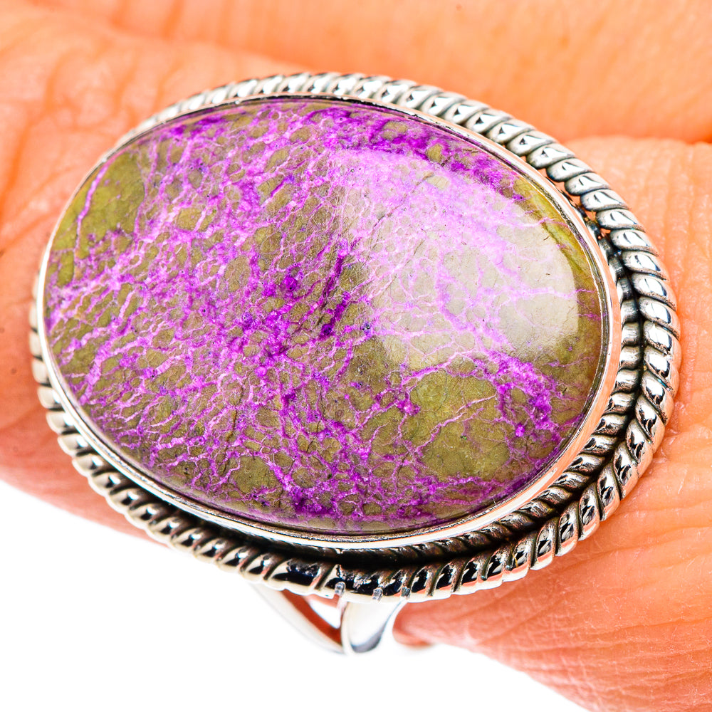 Stichtite Rings handcrafted by Ana Silver Co - RING89895