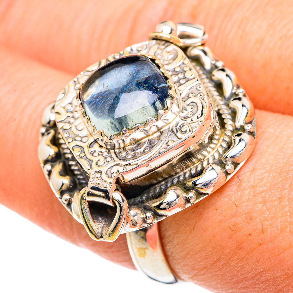 Aquamarine Rings handcrafted by Ana Silver Co - RING89913