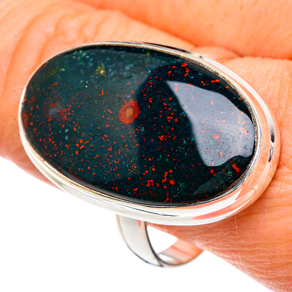 Bloodstone Rings handcrafted by Ana Silver Co - RING89920