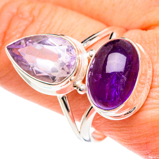 Amethyst Rings handcrafted by Ana Silver Co - RING89935