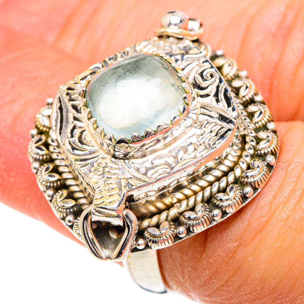 Aquamarine Rings handcrafted by Ana Silver Co - RING89958