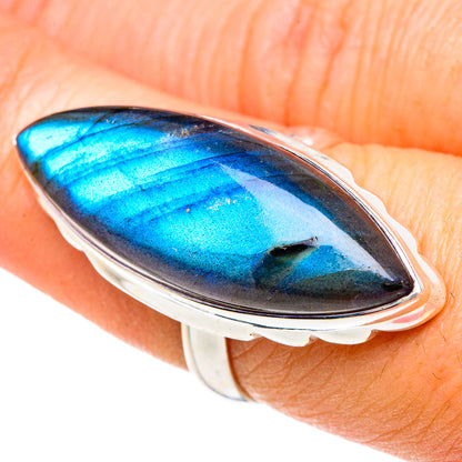Labradorite Rings handcrafted by Ana Silver Co - RING89960