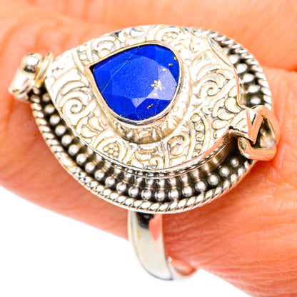 Lapis Lazuli Rings handcrafted by Ana Silver Co - RING89984
