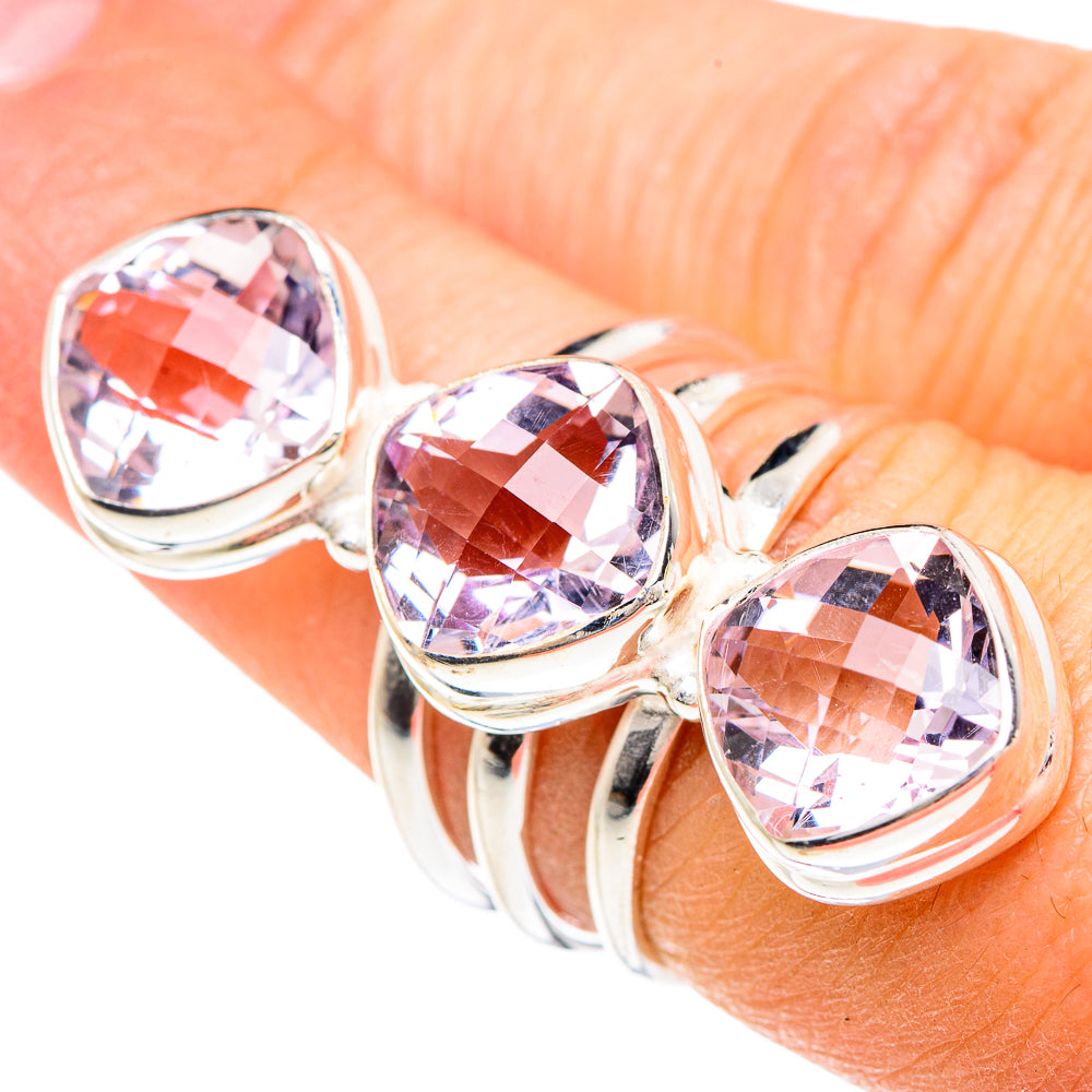 Kunzite Rings handcrafted by Ana Silver Co - RING89987