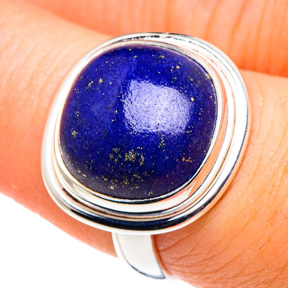 Lapis Lazuli Rings handcrafted by Ana Silver Co - RING89997