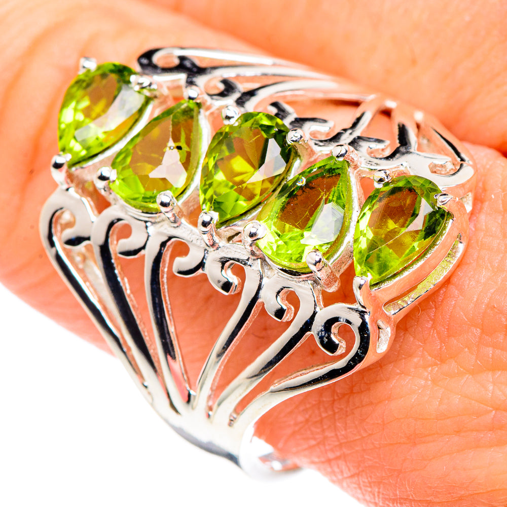 Peridot Rings handcrafted by Ana Silver Co - RING90000