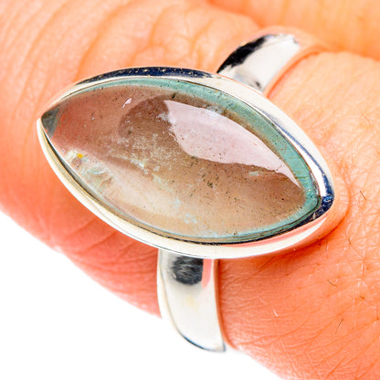 Aquamarine Rings handcrafted by Ana Silver Co - RING90036