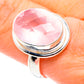 Rose Quartz Rings handcrafted by Ana Silver Co - RING90048