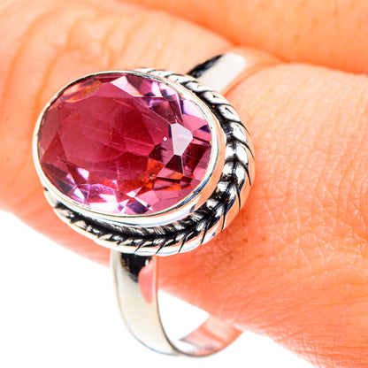 Color Change Alexandrite (Lab.) Rings handcrafted by Ana Silver Co - RING90052