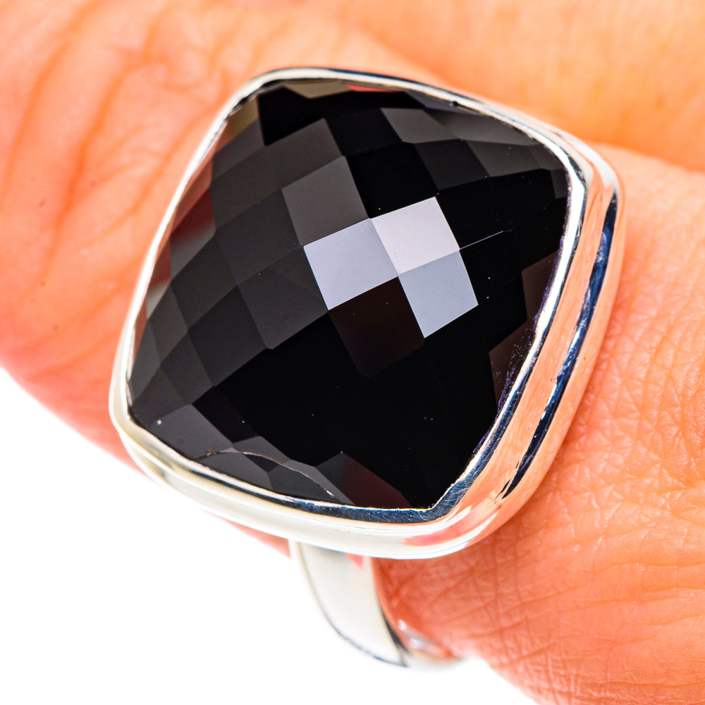 Black Onyx Rings handcrafted by Ana Silver Co - RING90056