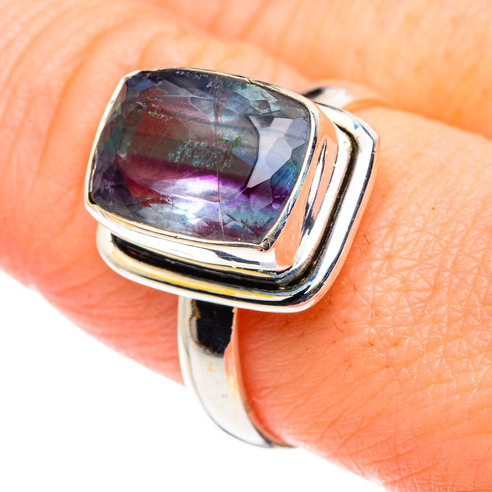Fluorite Rings handcrafted by Ana Silver Co - RING90060